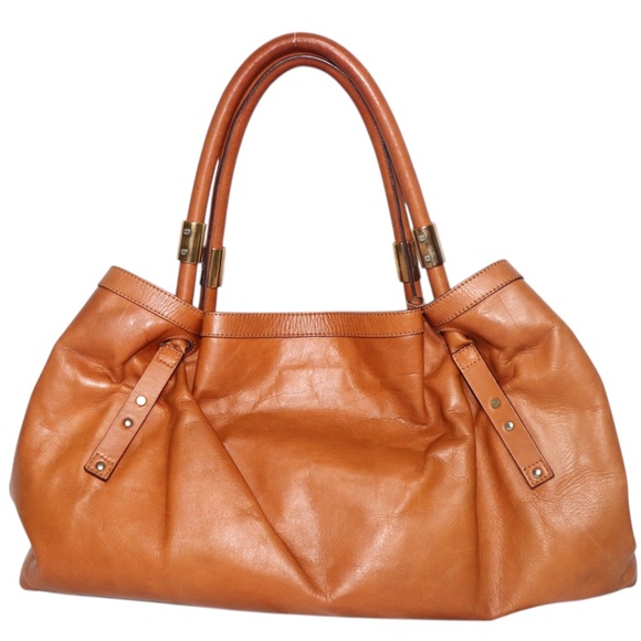 Chloé- Victoria Leather Tote Handbag Vintage - Picture 2 of 13